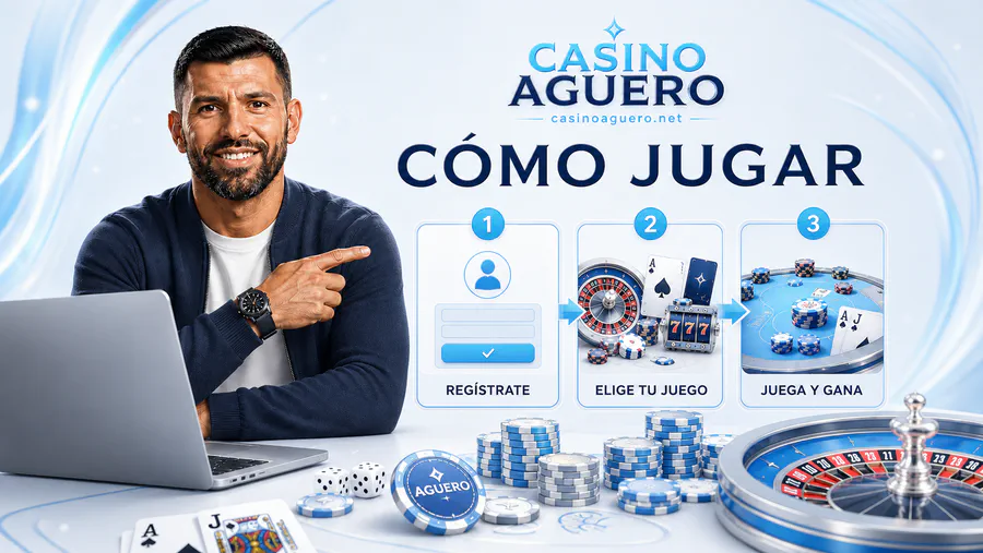 Cómo jugar en Casino Aguero paso a paso con registro, selección de juego y casino online